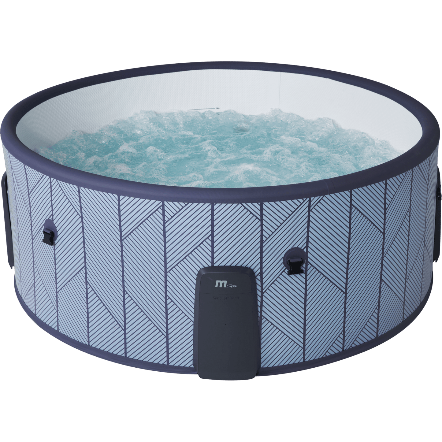 MSpa Spa hinchable semirrígido circular Tidal 4–6 personas