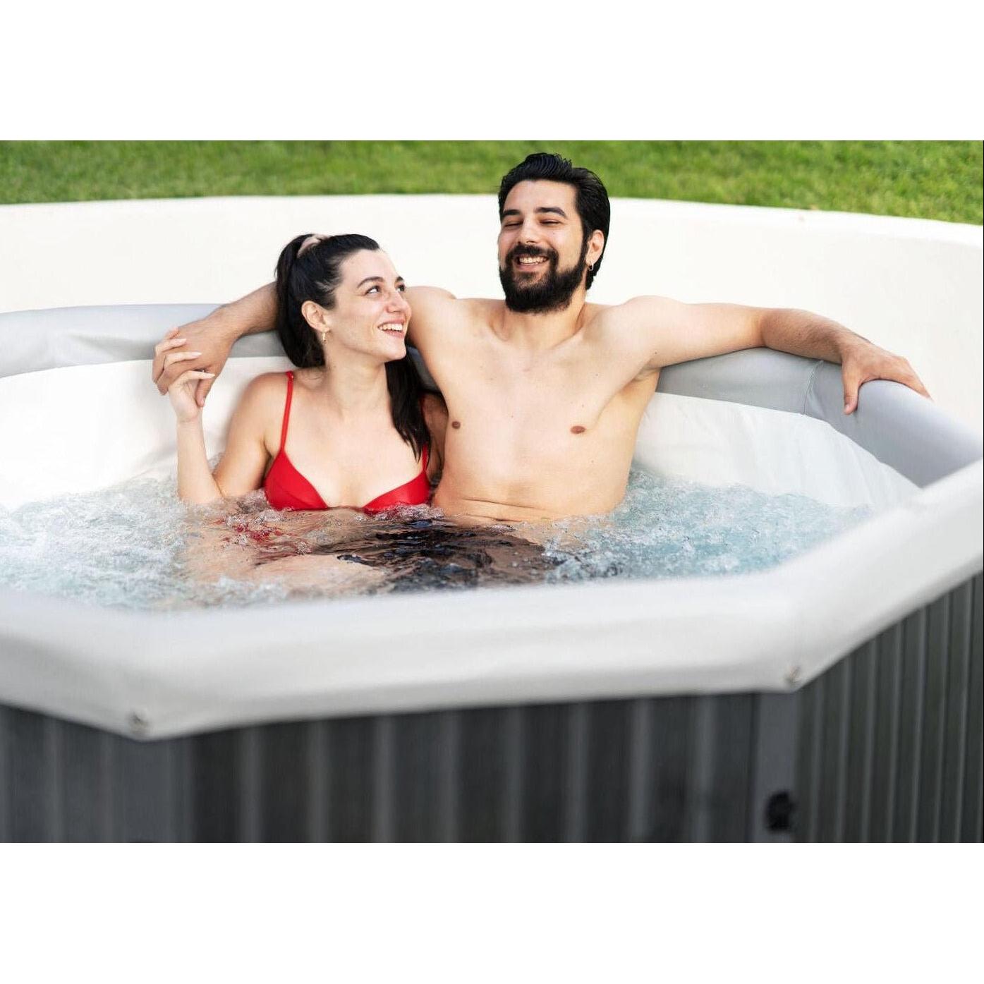 MSpa - Spa rígido cuadrado Tuscany 4–6 personas