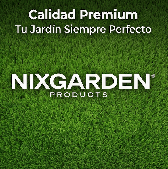 Nix Garden - Rollo Césped Artificial 20 mm tamaño 1x5 m (5 m²)